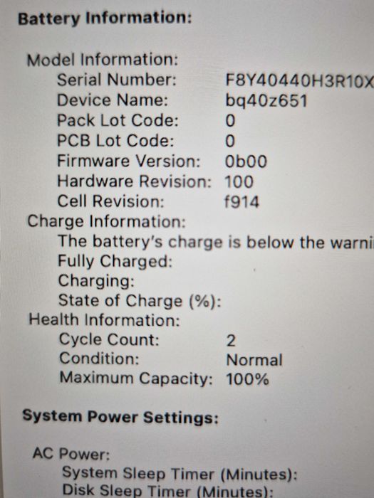 MacBook Air  Liquid Retina 512GB SSD  8GB Ram  Aspect Nou Baterie 100%