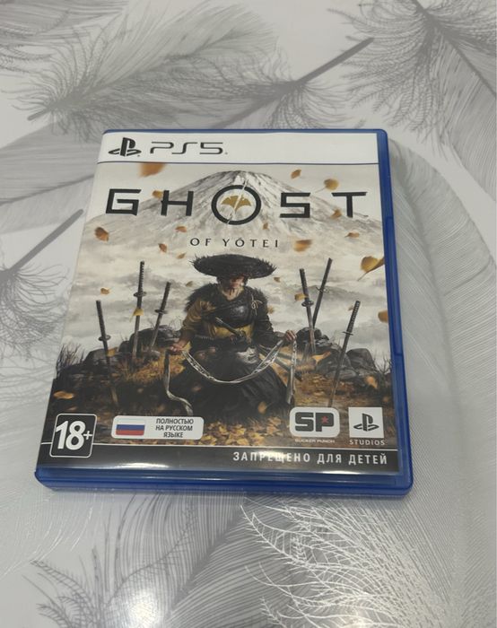 Ghost of yotei игра пс5, диск пс5