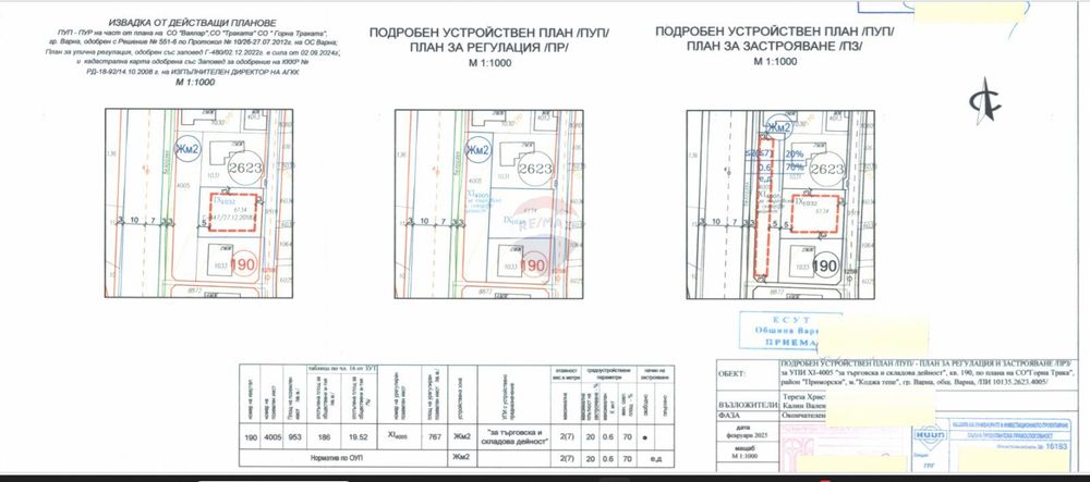 Продава се Парцел в Варна, м-т Траката - 953 кв.м за 235 €/кв.м - Снимка #6