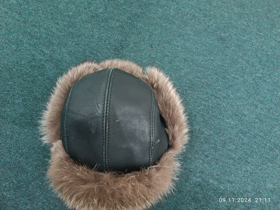 Шапка ушанка зимняя