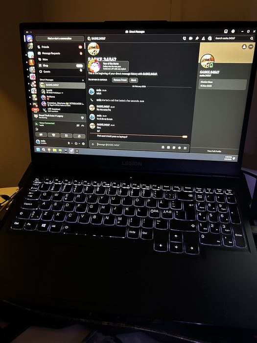 Laptop lenovo legion 5