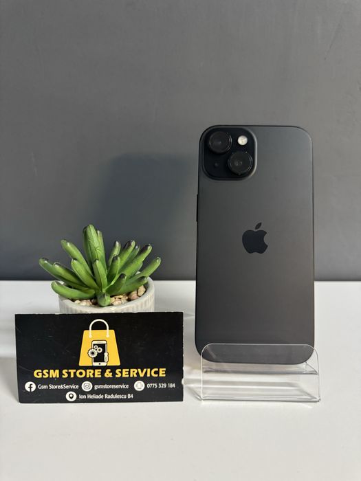 Iphone 15 128Gb Black Garantie Gsm Store&Service