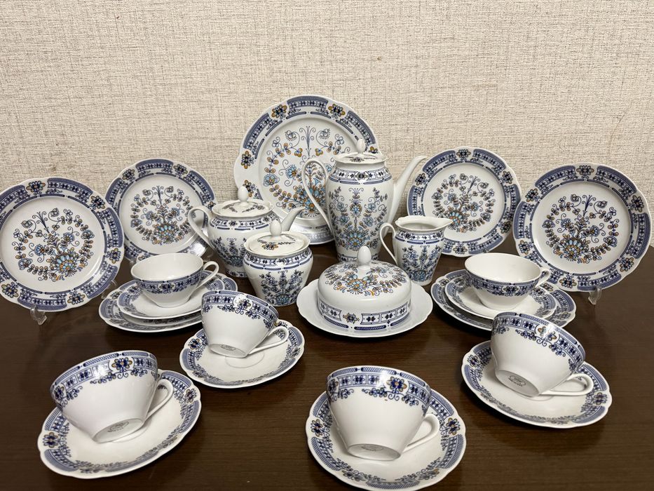 Редкий чайный сервиз Гдр