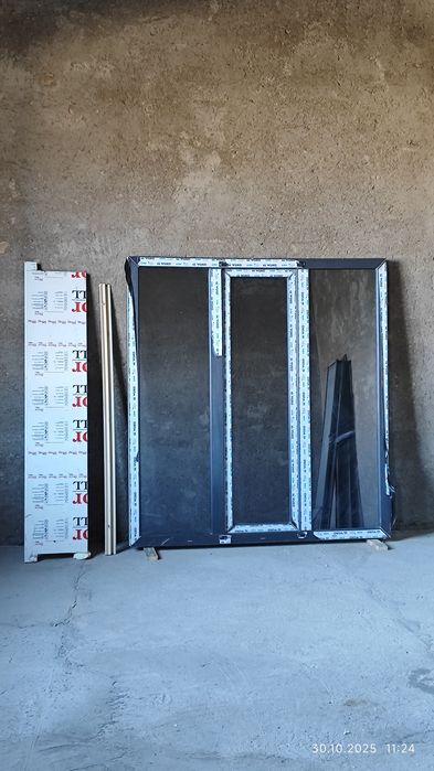 Пластик терезе 1 шт