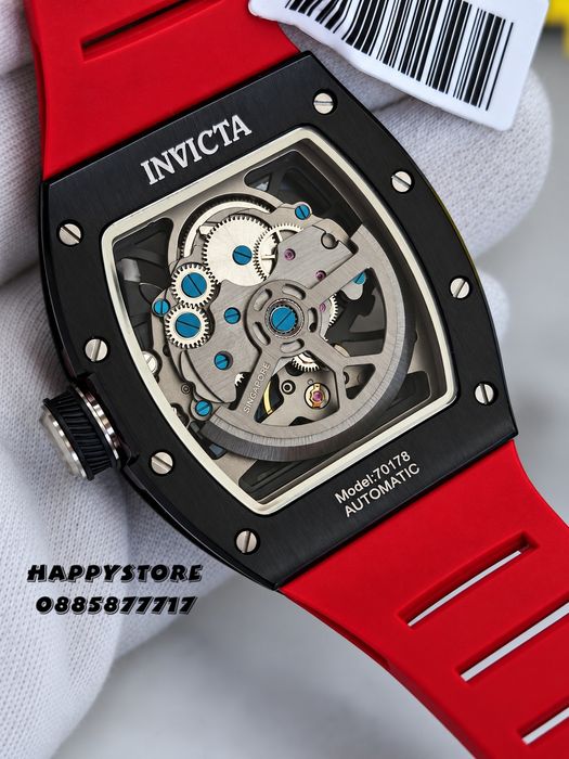 INVICTA Interstellar Red automatic 42 mm, Инвикта нов мъжки часовник