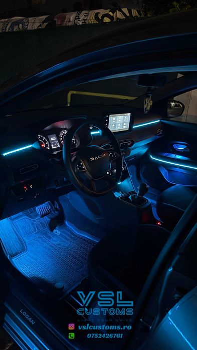 Lumini Ambientale (Mercedes, Audi, Bmw, Skoda, Tesla, VW, Porsche,Etc)