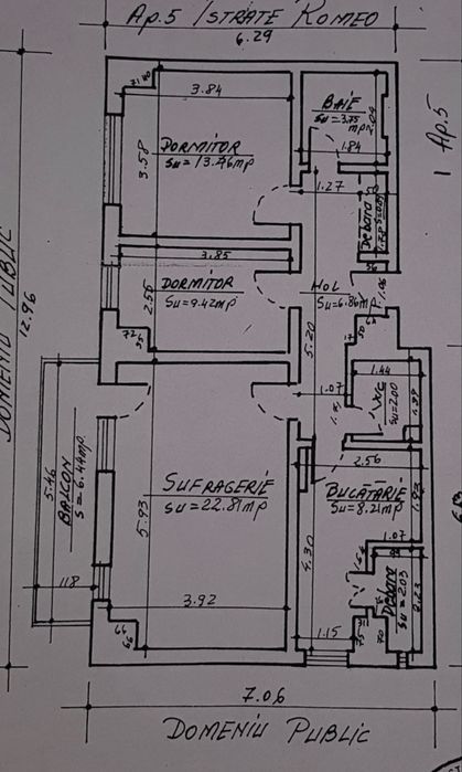 Apartament 3 camere