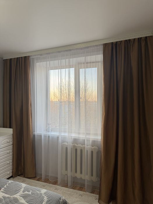 Продам комплект тюль-шторы