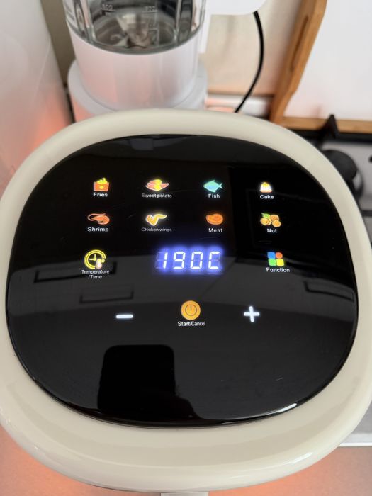 Air Fryer 1350W Bol Sticla Touch  4.5L