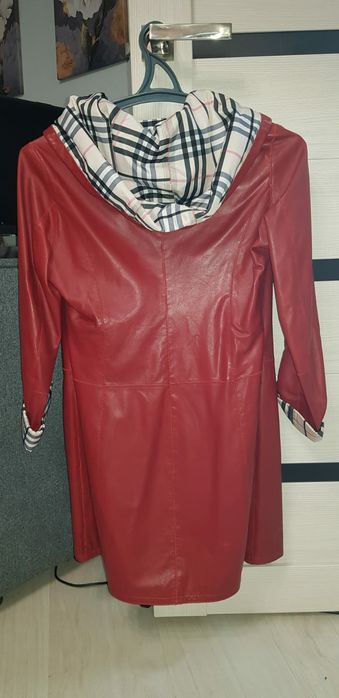 Плащ новый! Турция! Кожа 100%!