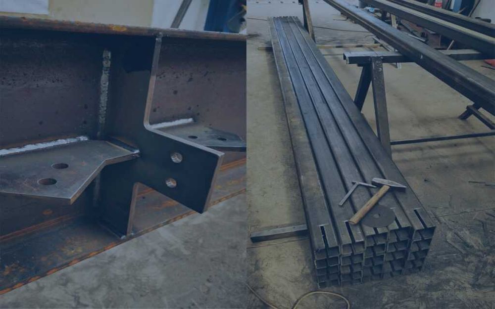 Vând structuri metalice și hale complete