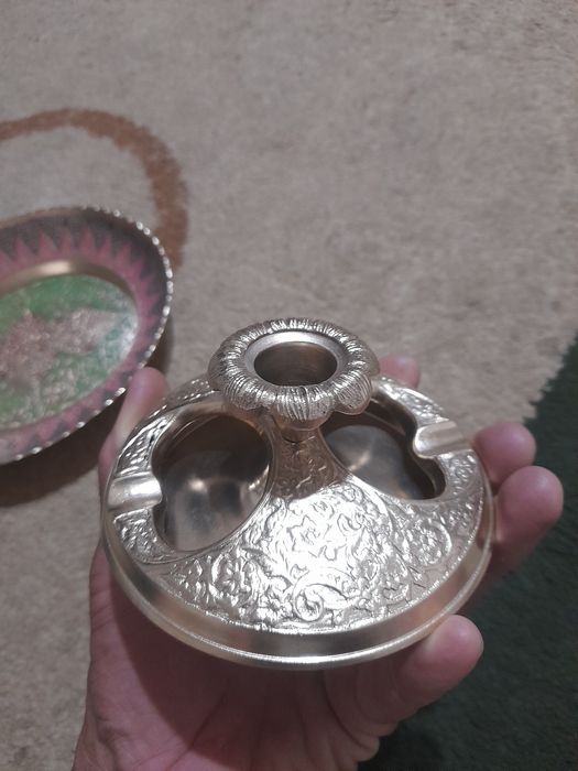 Пепельница подсвечник