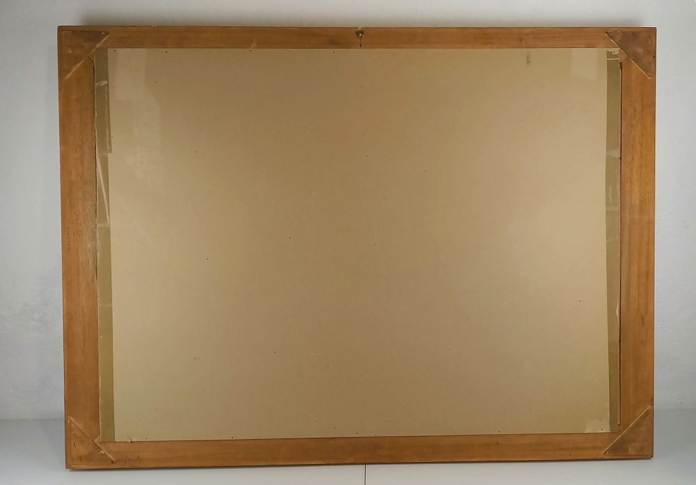 Голям стар гоблен с барокова рамка