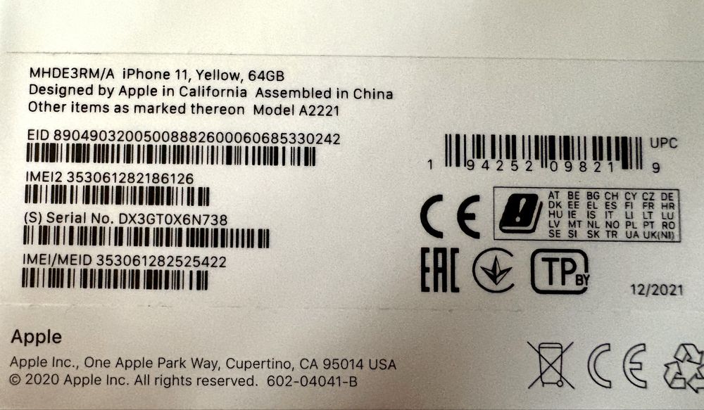 Iphone 11, 64 gb,перфектен,10%отстъпка