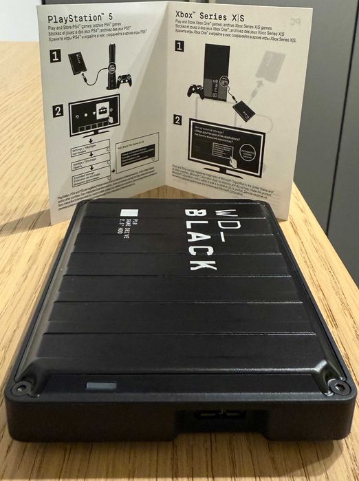 Hard Disk Extern Western Digital Black P10 5 TB 2.5" USB 3.2 Gen 1 HDD WD