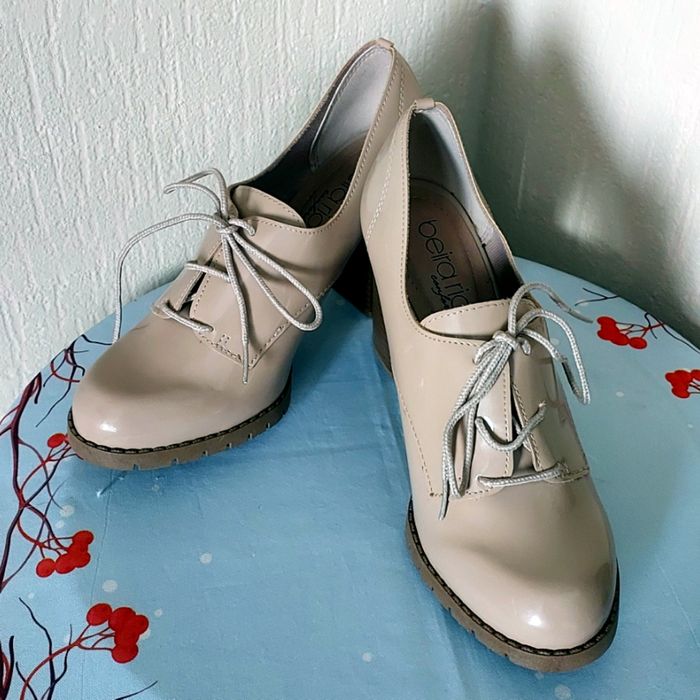 Ботильоны бежевые, р-р 37