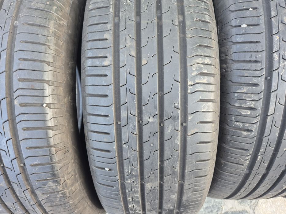 4бр летни гуми Континентал контакт 6/ 225-60-17/2020г/ 6.4мм грайфер/