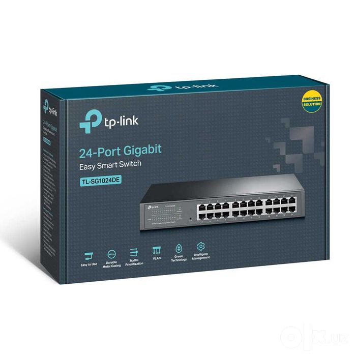 | Коммутатор TP-Link TL-SG1024DE