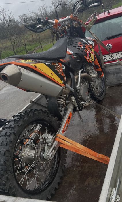 Ktm exc 450 an 2009 enduro  inmatriculat