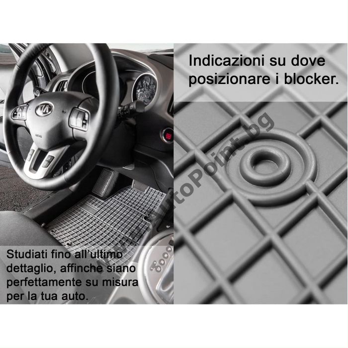 Гумени стелки Skoda Superb от 2015