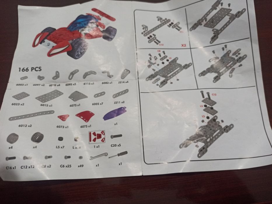 Уникальный металлический конструктор для юных инженеров!