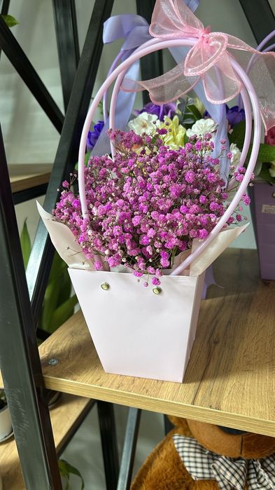 Букеты из мыльных роз