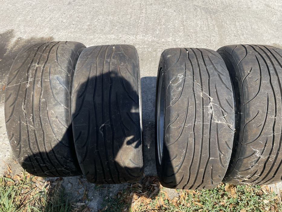 Jante+anvelope bbs style 5 4x100 r15 bmw e30