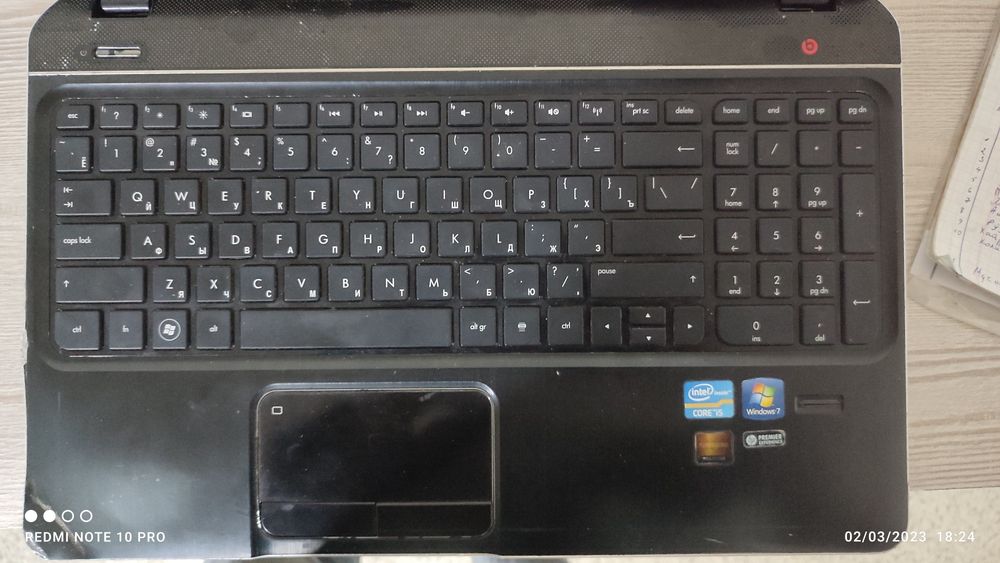 HP noutbuk pavilion m6