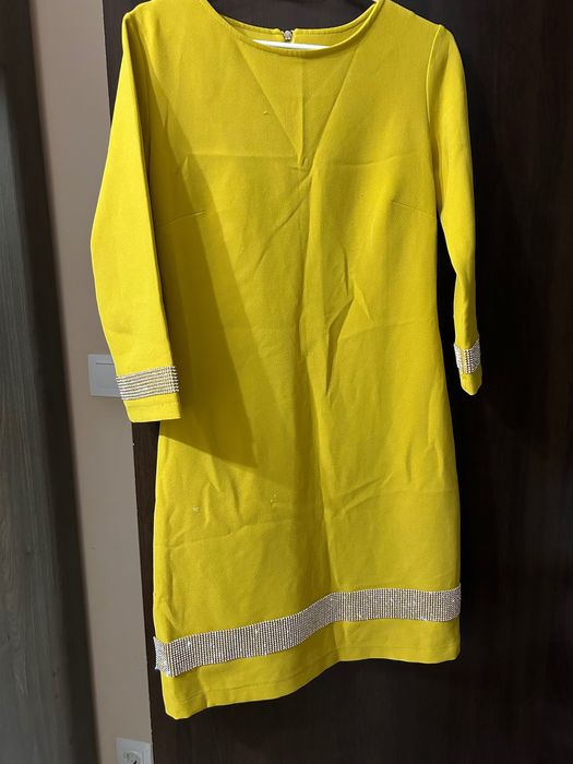 Официална рокля с дълъг ръкав