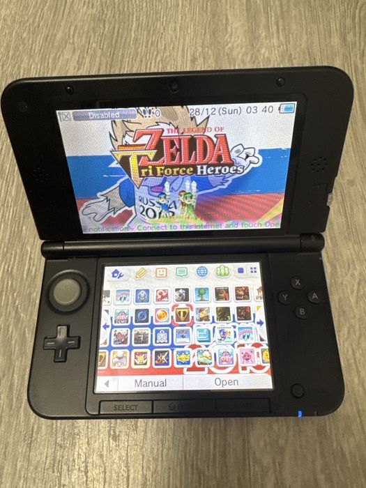 nintendo 3ds XL modat grey