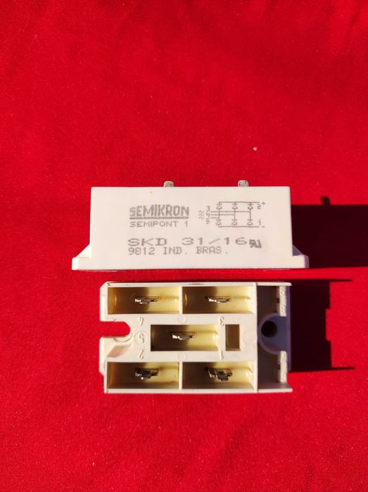 SEMIKRON Modul Punte redresoare : trifazat; Urmax: 1,6kV; If: 31A;
