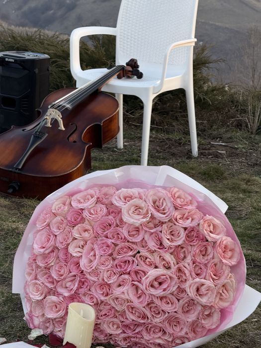 Букет цветы свежие