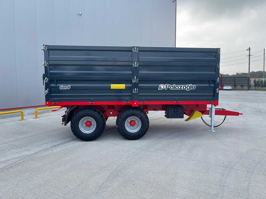 Remorca agricola tandem 6t, remorca transport, remorca cereale