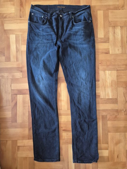 Blugi Nudie Jeans Co. Model: Thin Finn, Organic Cotton, Mărimea W36 / L34
