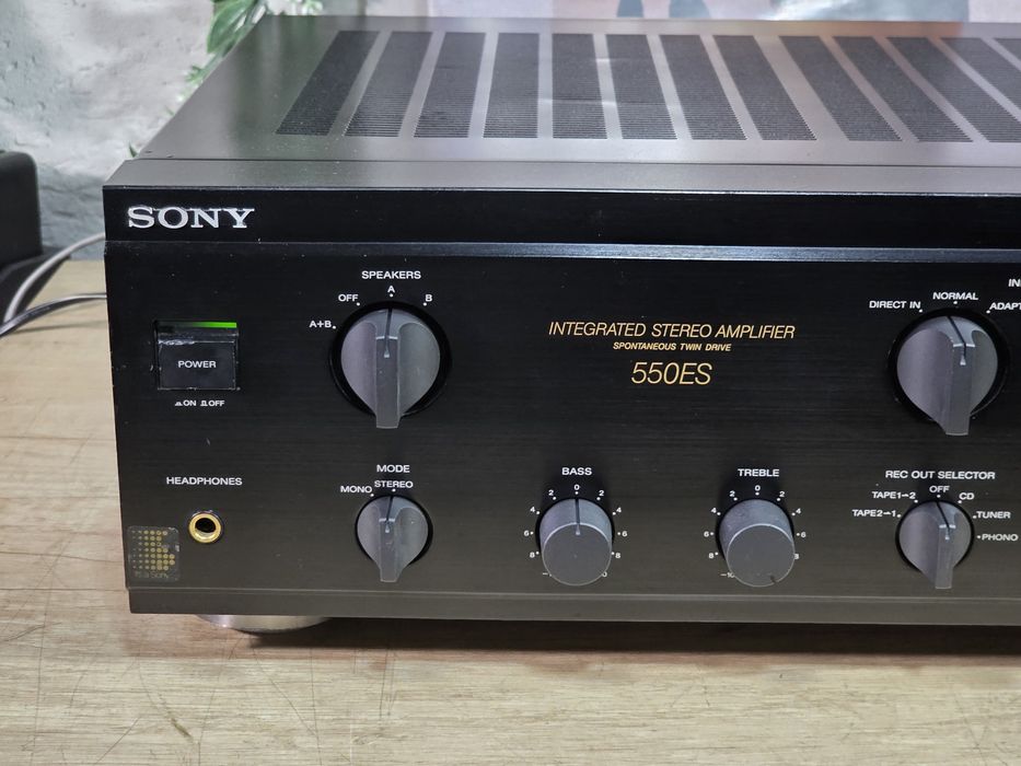 Amplificator SONY TA-F550ES, hifi stereo,  retro, made in Japan
