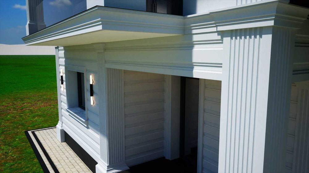 Brauri decorative pentru fatada | Profile decorative