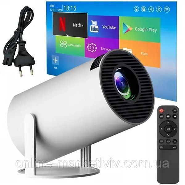 Smart proektor 4k ultra HD skidka