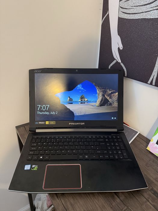 Laptop Gaming Acer Predator Helios 300 i7 GTX 1060 6GB