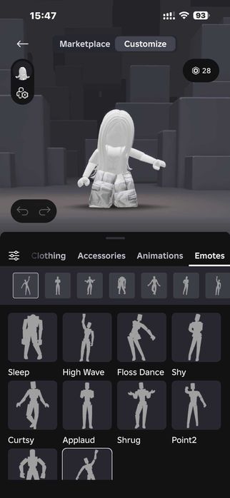 ROBLOX аккаунт женский