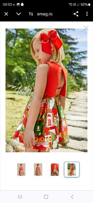 Abel & lula - Официална рокля за момиче размер 104