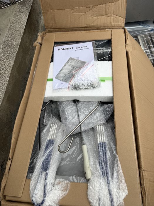 Газов фритюрник на газ нов