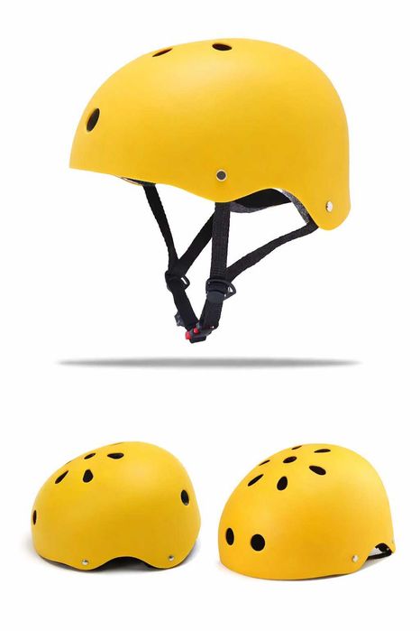Casca protectie Bicicleta/Trotineta, Ultra Usoara, Marime reglabila, Galben