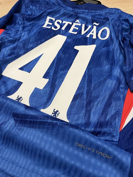 Tricou de forbal Chelsea FC nike Estevao 41 marime M
