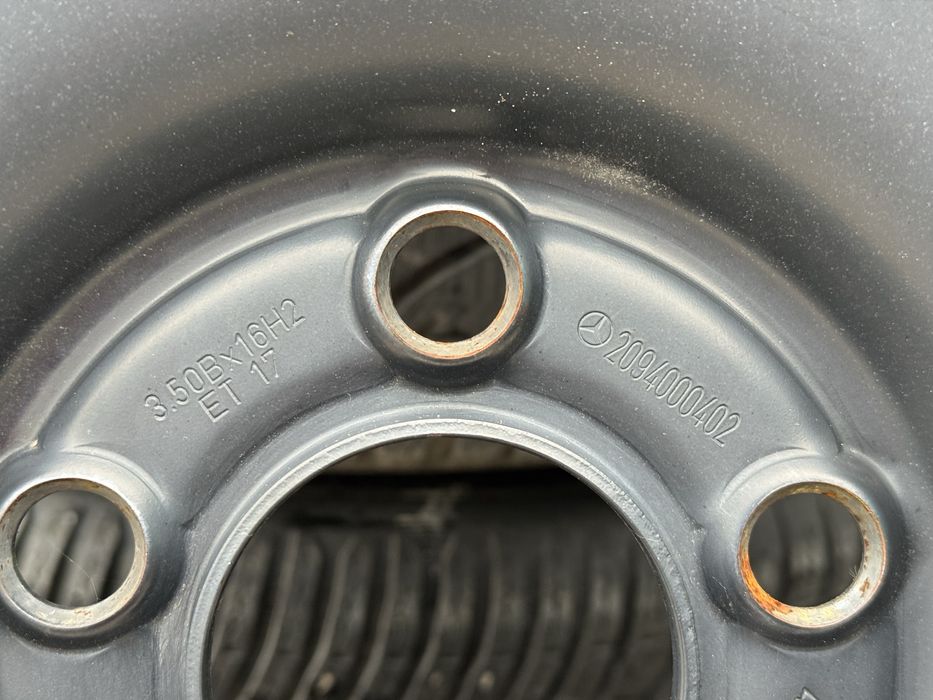 Резервна гума/Патерица 16” Mercedes 5x112