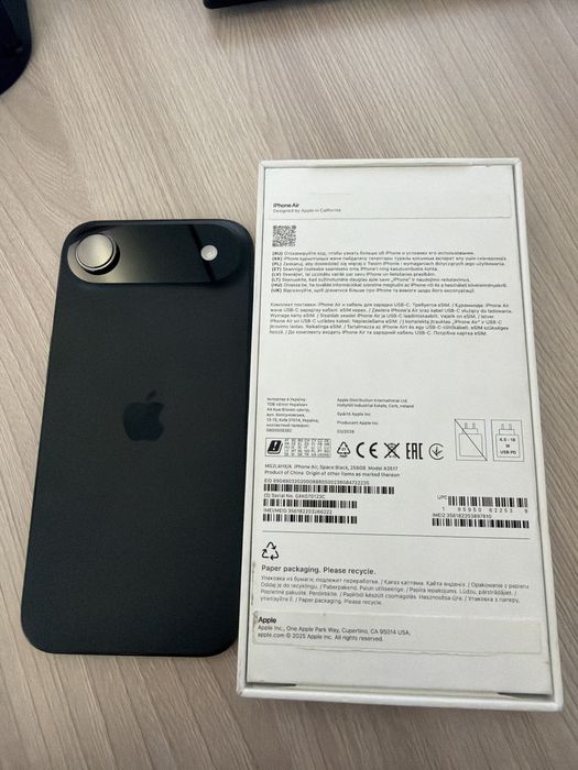 iPhone 17 air 256 GB