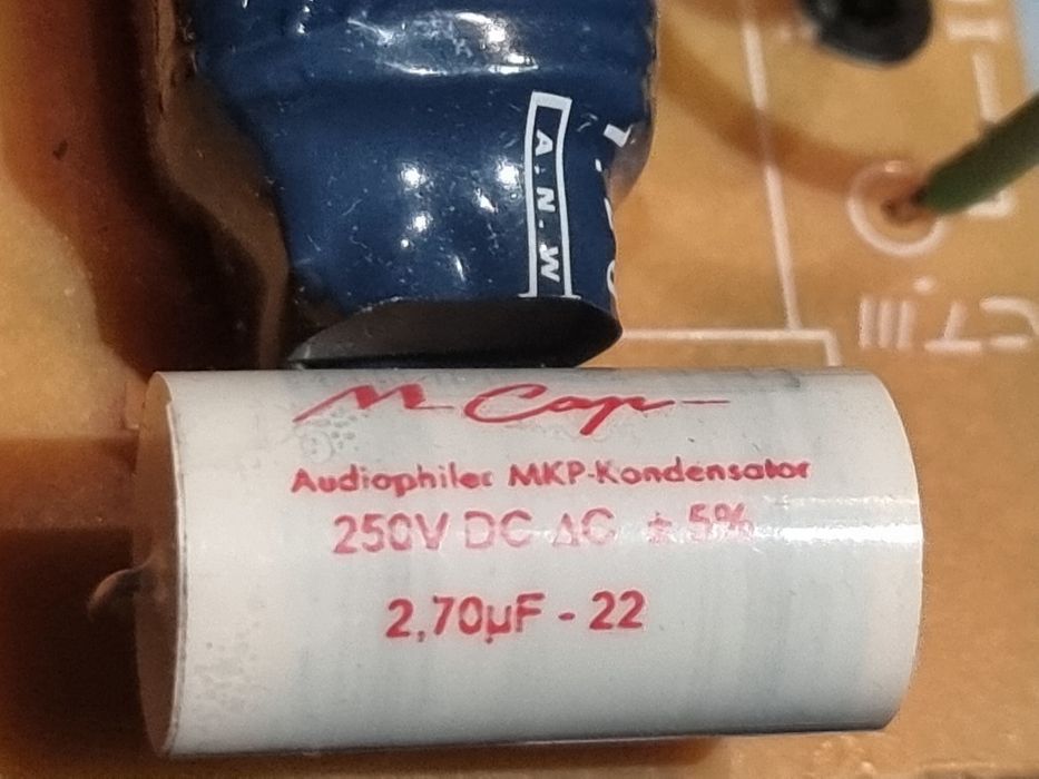 PROBA AV Boxe Kenwood upgrade ROKSAN MUNDORF 6ohm80w