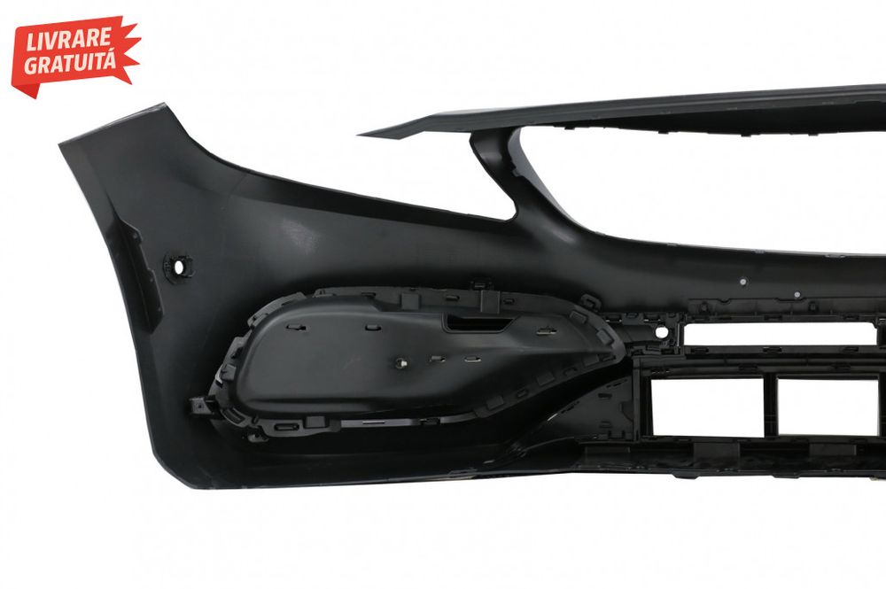 Bara Fata cu Stickere Laterale Negru Mat Mercedes A-Class W176 (2012-2