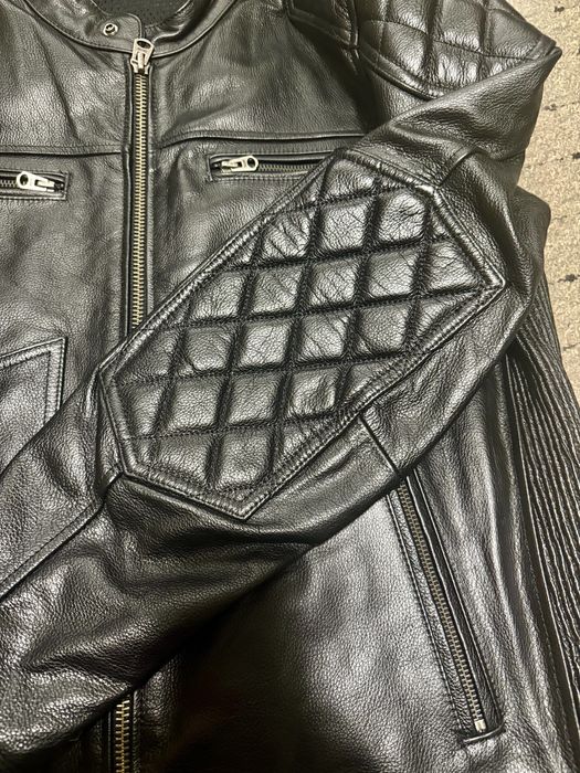 Geacă piele bărbați