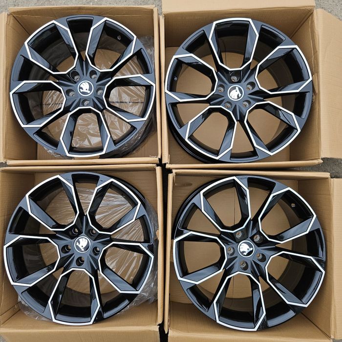 Jante noi R19 Skoda 5x112 compatibile cu tot grupul VAG