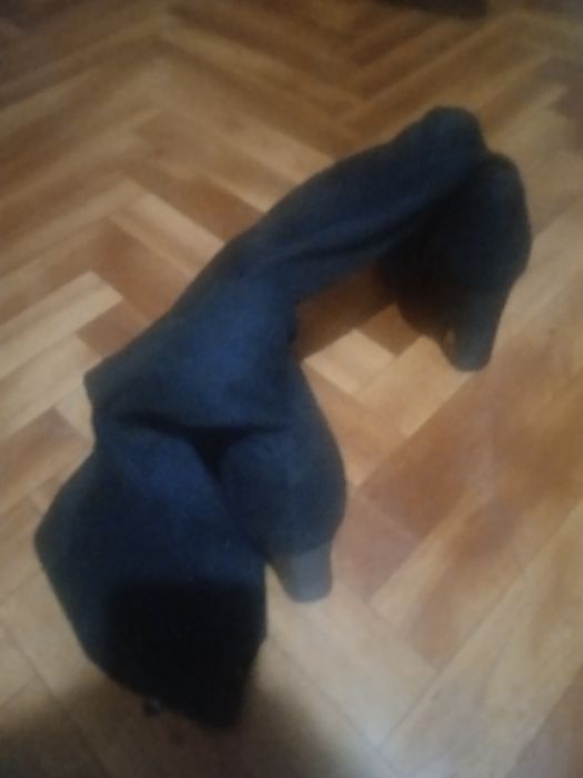 Продам сапоги черные